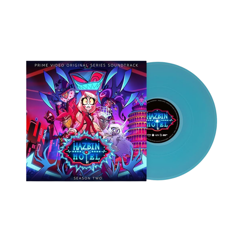 Hazbin Hotel: Season Two (Original Soundtrack) - VoxTek Blue Clear Vinyl