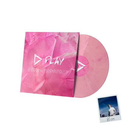 Play Pink & White LP (Exclusive) & Signed Photo Print