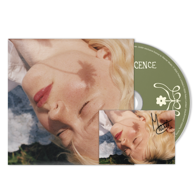 Limited Edition Florescence Buttercup Edition CD Wallet with Signed Art Card