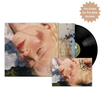 Florescence Daisy Edition Black EcoRecord with Signed Art Card