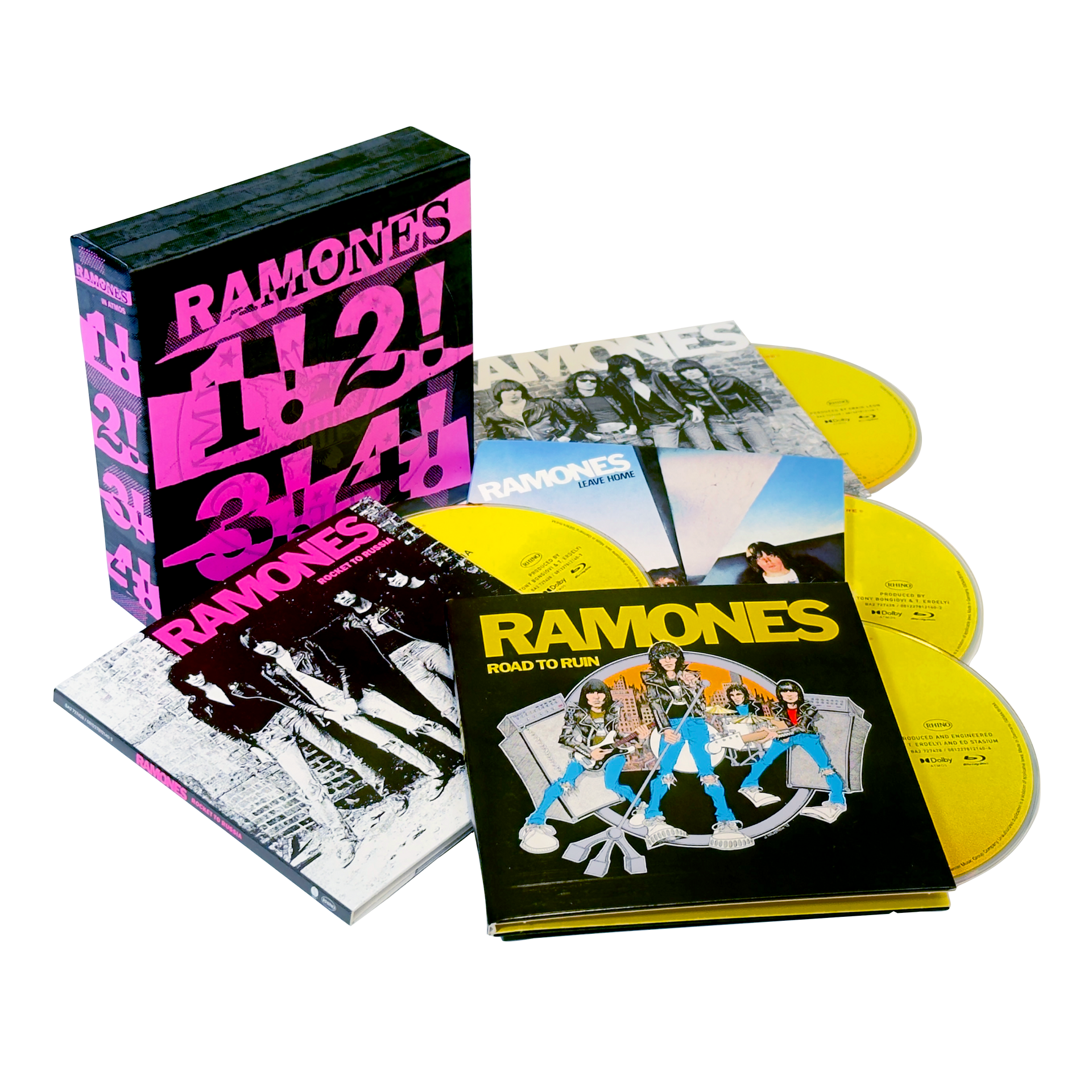 洋楽 Ramones The Very Best Of 4CD Box Set Ramones_1234_CD.png?v=