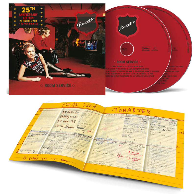 Room Service (25th Anniversary) 2CD | Roxette