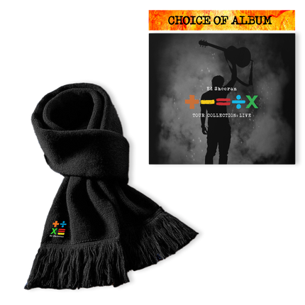 +-=÷× Knitted Scarf + Album Bundle | Ed Sheeran