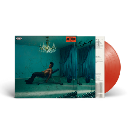 ALOUD Signed Orange Vinyl | Lucky Daye