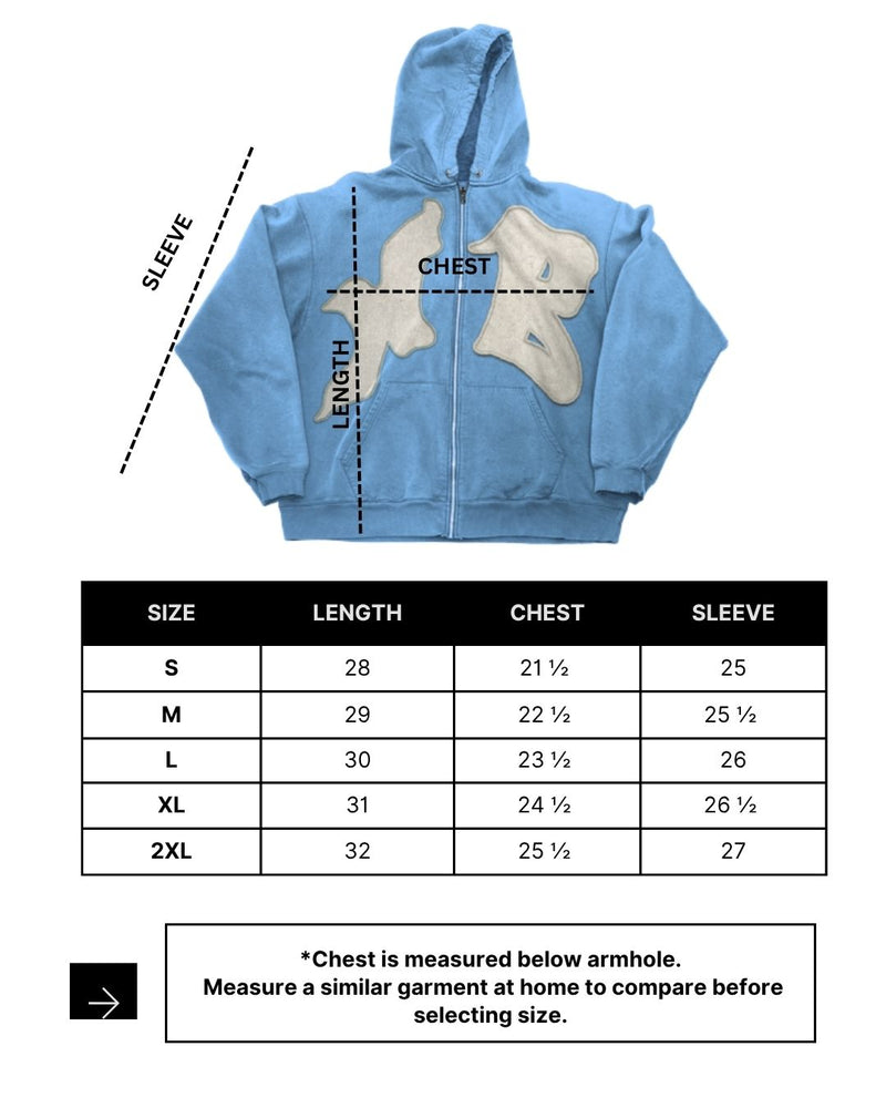 NB Patch Zip Hoodie | NESSA BARRETT