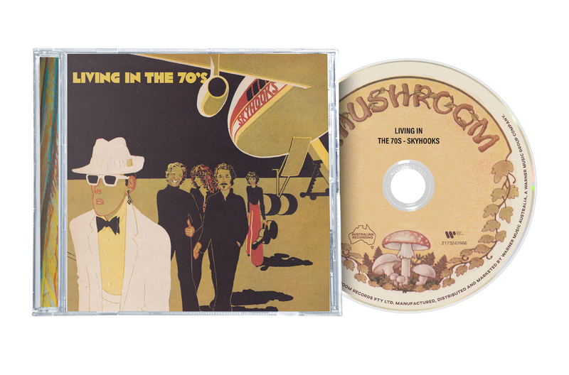 Living In the 70's T-Shirt with Choice of Music | Skyhooks