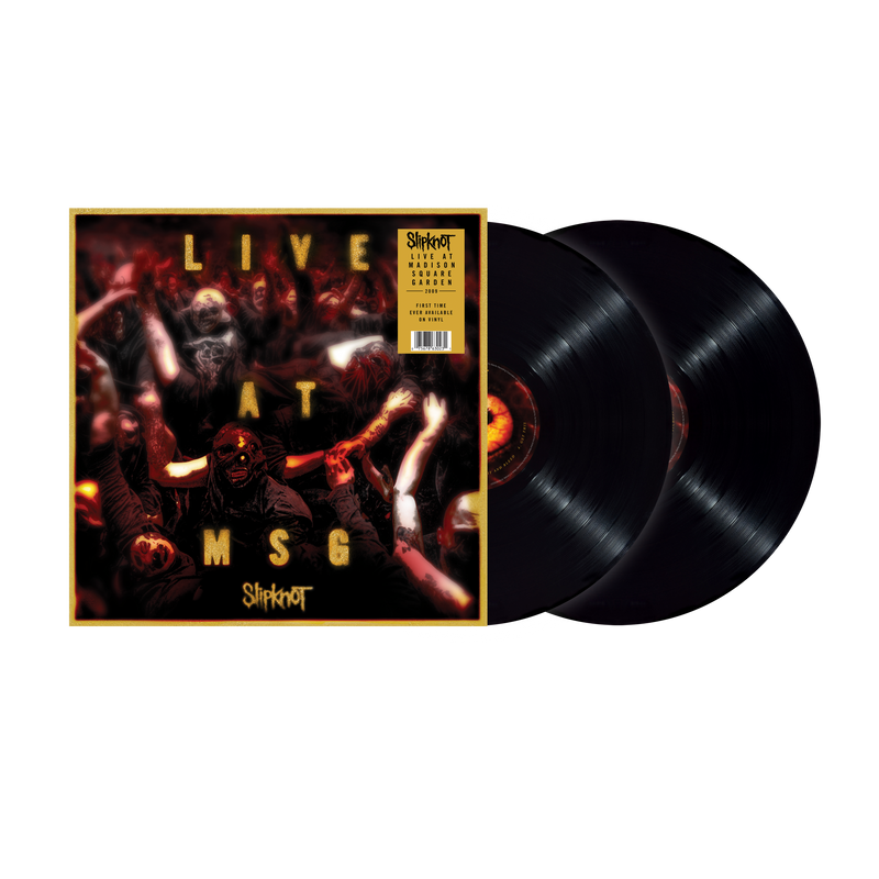 Live At MSG, 2009 Black 2LP Vinyl | Slipknot