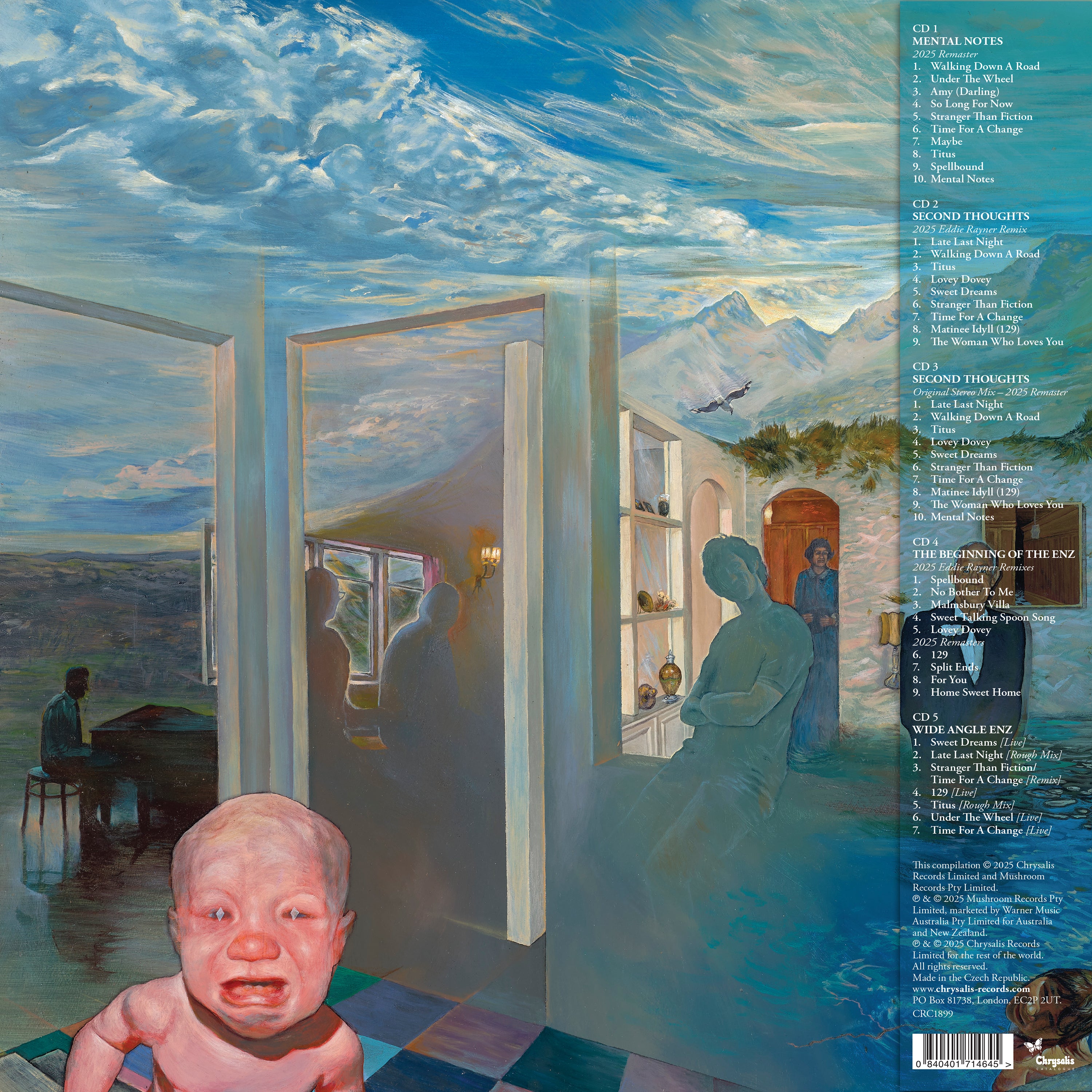 ENZyclopedia: Volumes One & Two (5CD Set) | Split Enz – Warner