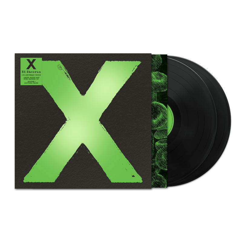 x (10th Anniversary Edition) Vinyl | Ed Sheeran