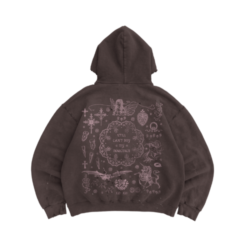 Still Cant Buy My Innocence Distressed Hoodie | Melanie Martinez