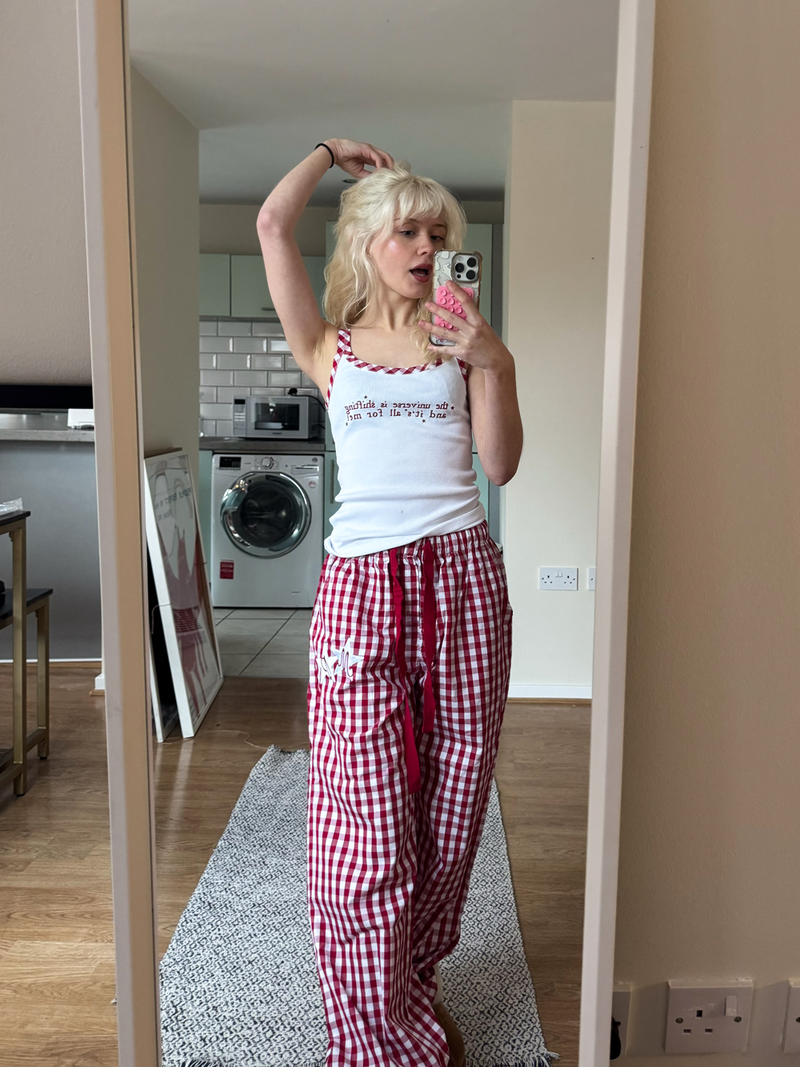 MP Star Gingham Pyjama Trousers