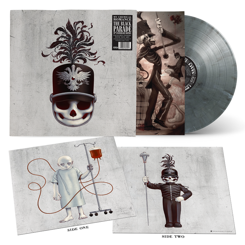 The Black Parade 20th Anniversary Edition Concrete Grey Vinyl 1 LP | My Chemical Romance