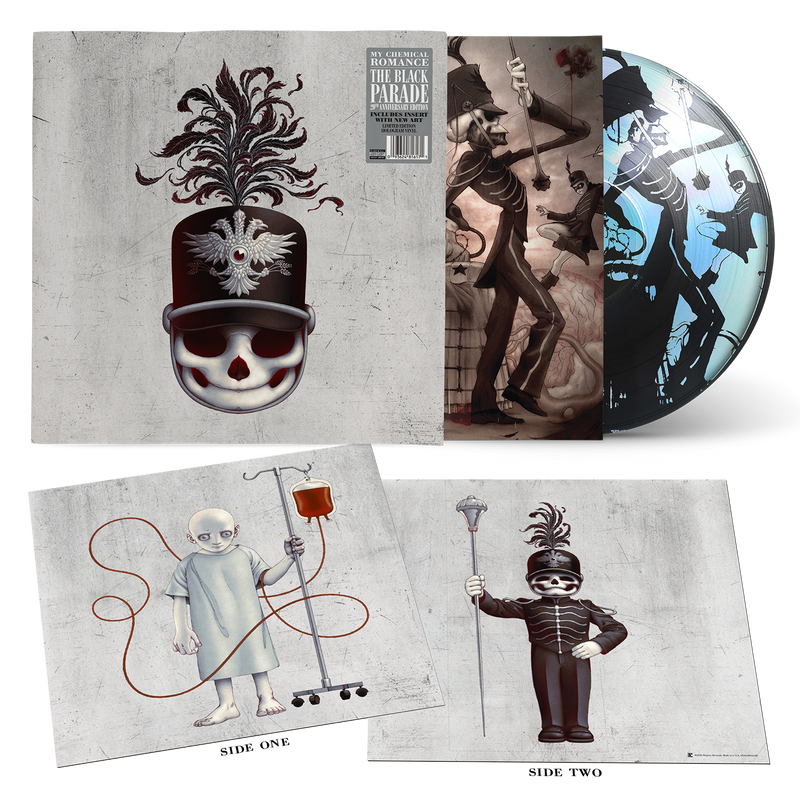 The Black Parade 20th Anniversary Edition Laser-Etched Hologram LP | My Chemical Romance