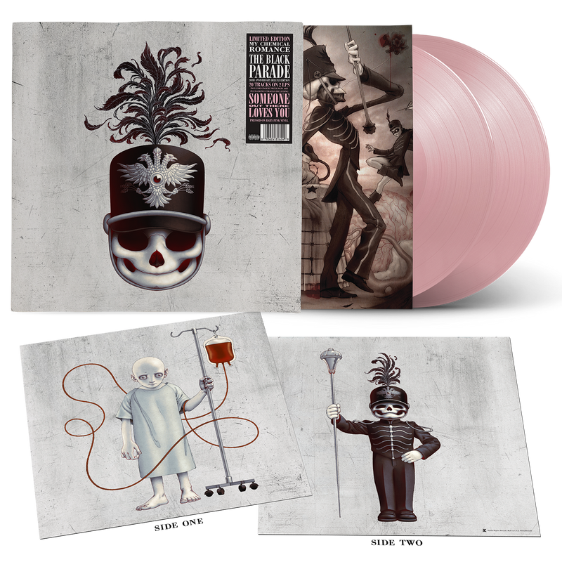 The Black Parade 20th Anniversary Edition (Deluxe) Baby Pink Vinyl 2LP | My Chemical Romance