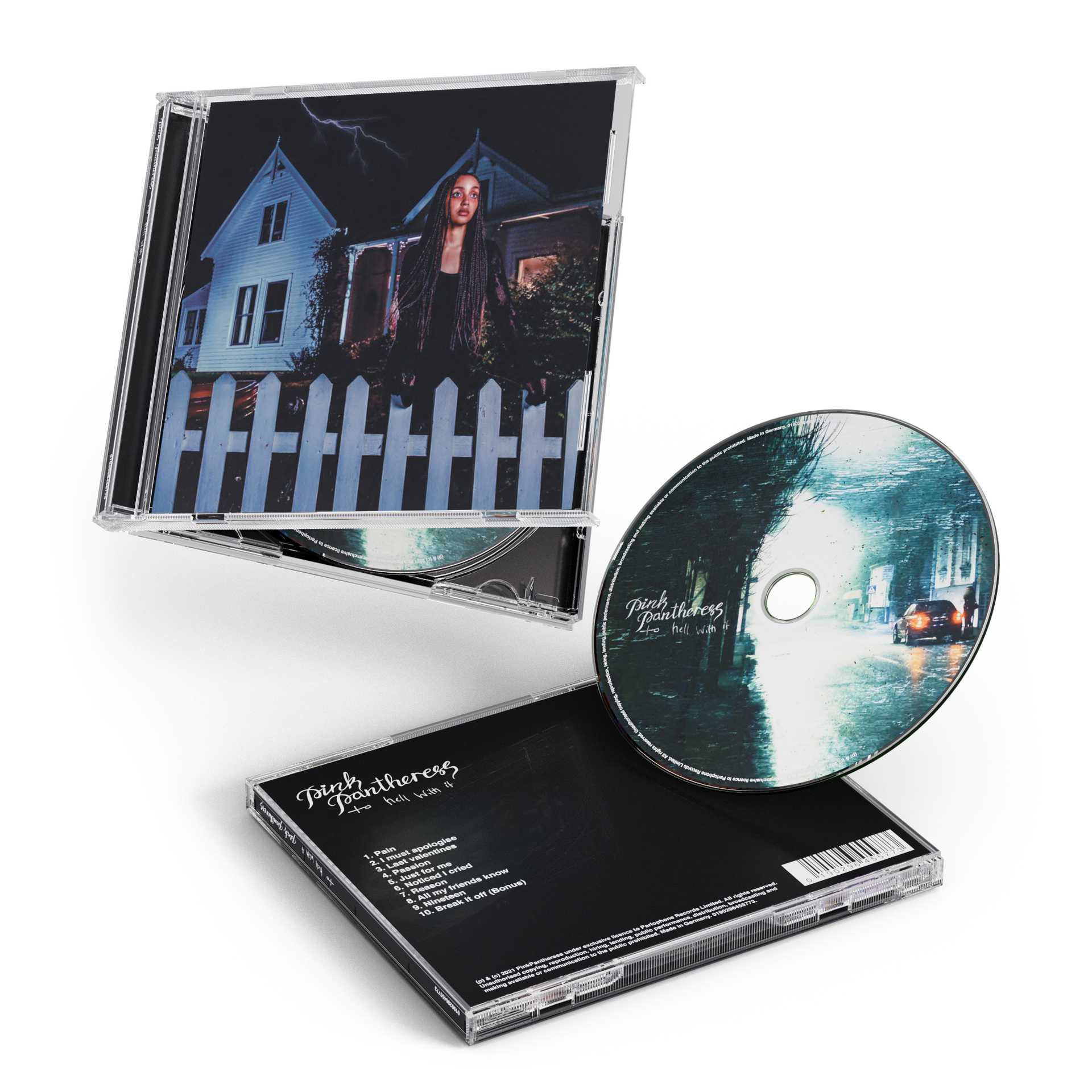 to hell with it' (CD) | PinkPantheress – Warner Music Australasia
