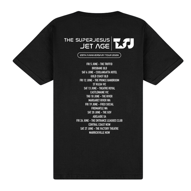 25th Anniversary Tour T-Shirt | The Superjesus