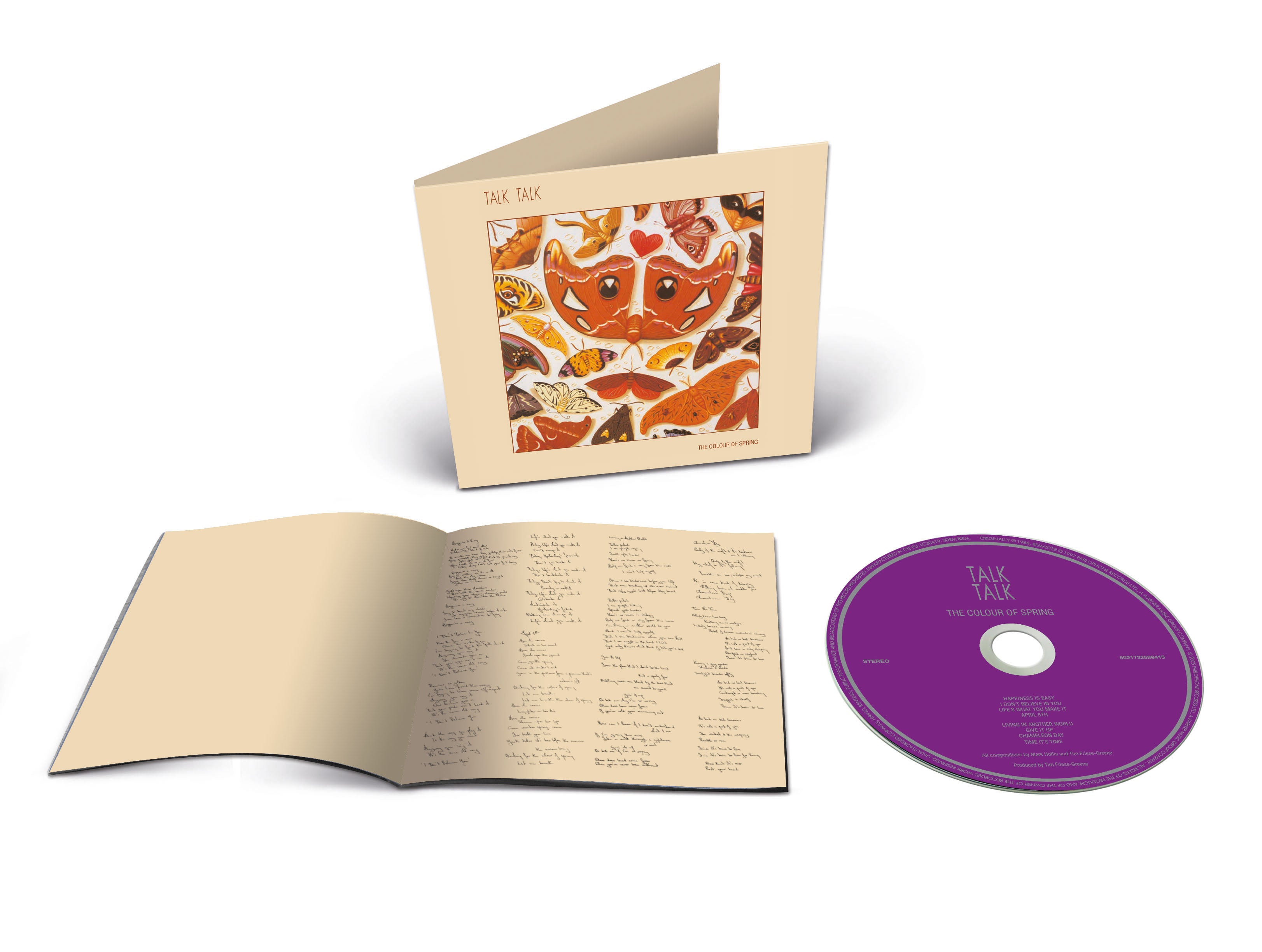 Prairie Spring Cd The Colour of Spring CD | Talk Talk – Warner Music Australasia Store