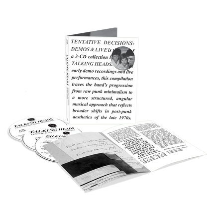 Tentative Decisions: Demos & Live (3CD) | Talking Heads
