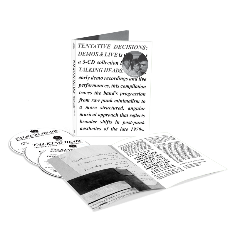 Tentative Decisions: Demos & Live (3CD) | Talking Heads