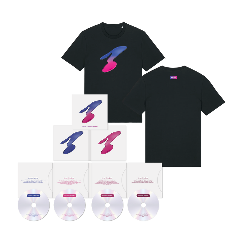The Best & The Rest Of New Order (4CD Deluxe Edition) & Tee Bundle | New Order