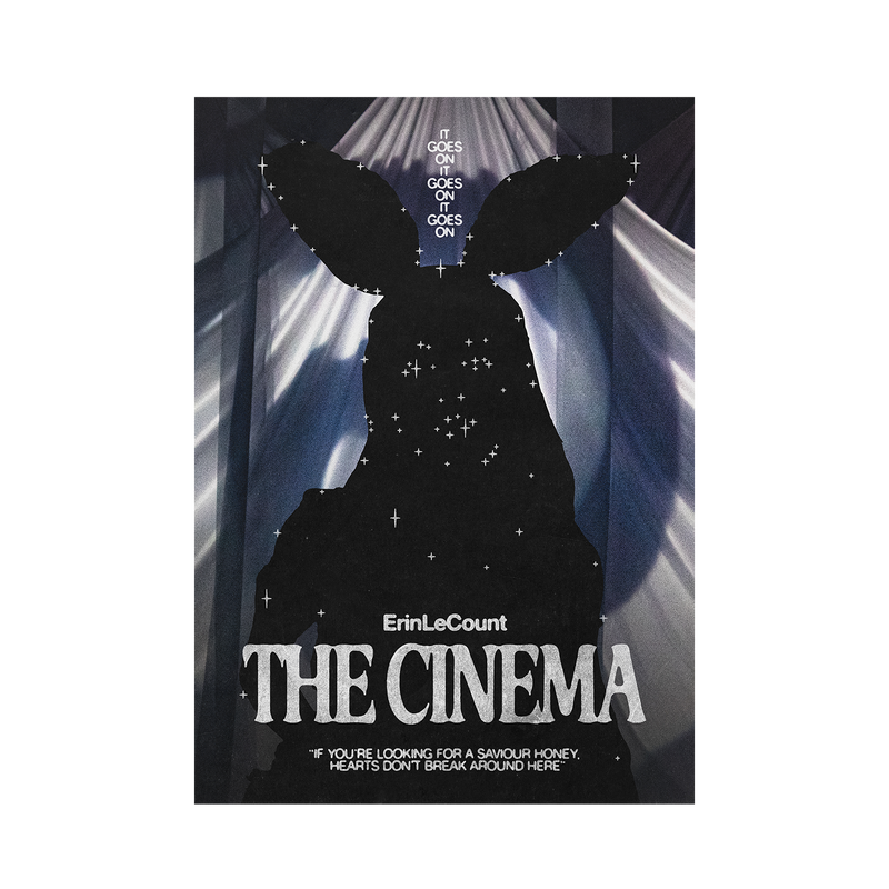 The Cinema Glow in the Dark Poster | Erin LeCount
