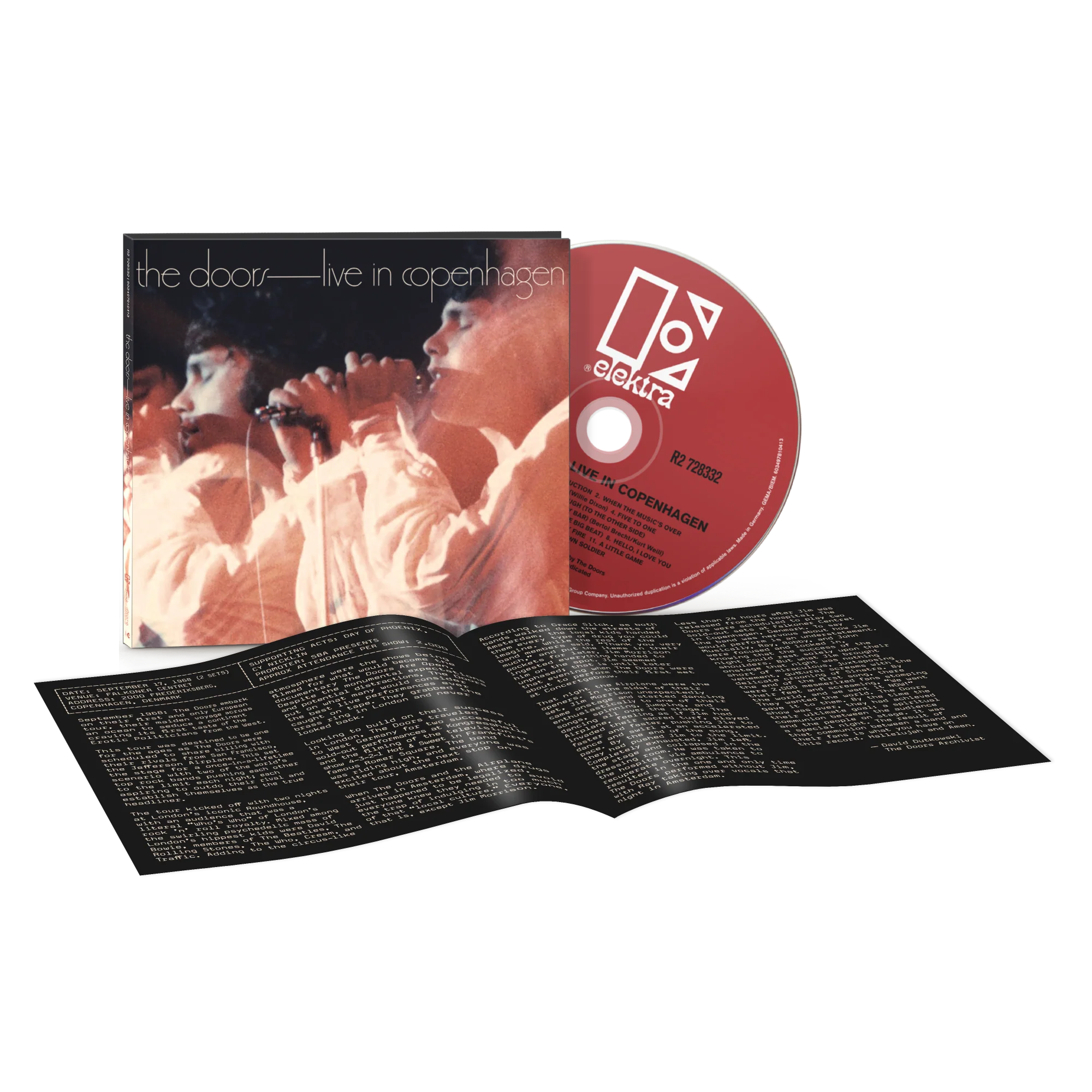THE DOORS - LIVE IN COPENHAGEN (RSD BF, CLEAR)