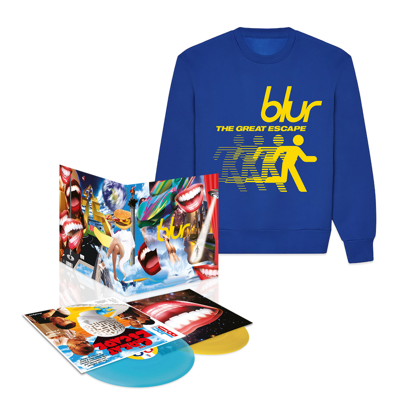 The Great Escape Vinyl & Sweatshirt Bundle | Blur