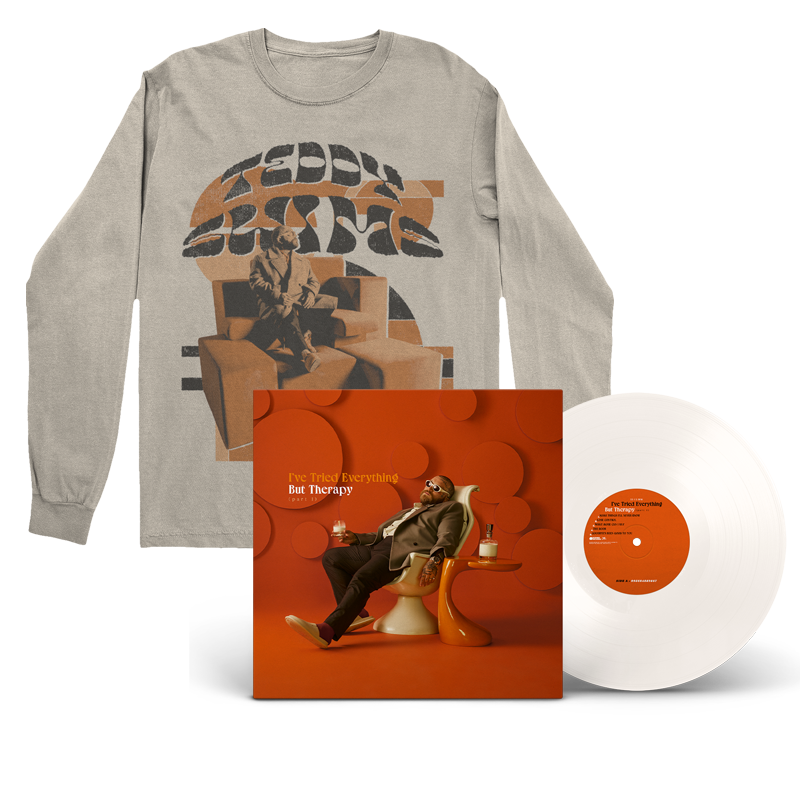 Teddy Swims I've Tried Everything But Therapy Vinyl + T-Shirt Fan Pack 1
