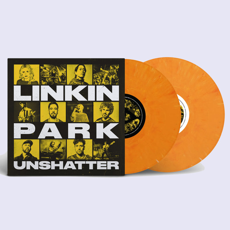 UNSHATTER Film Soundtrack (Live in São Paulo) Citrus Vinyl 2LP | Linkin Park