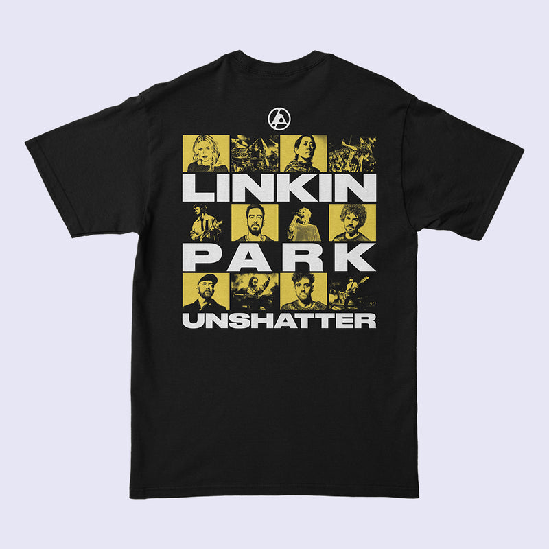 Unshatter Black Tee | Linkin Park