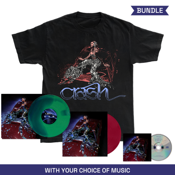 Crash T-shirt with choice of music