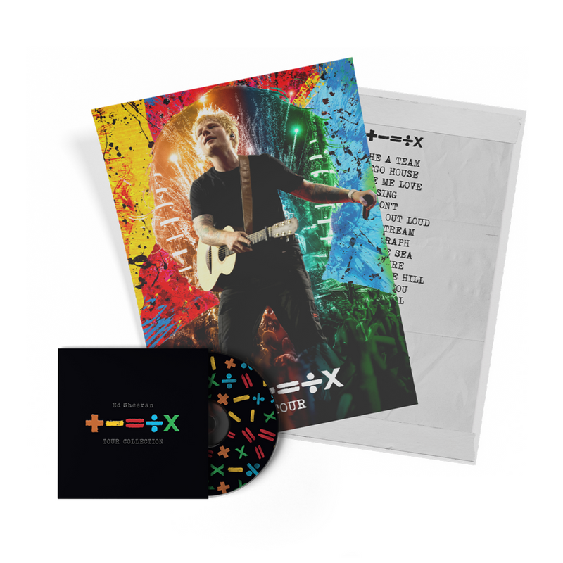 '+-=÷×' (TOUR COLLECTION) COLLECTION CD (with Limited Edition Setlist Print) | Ed Sheeran