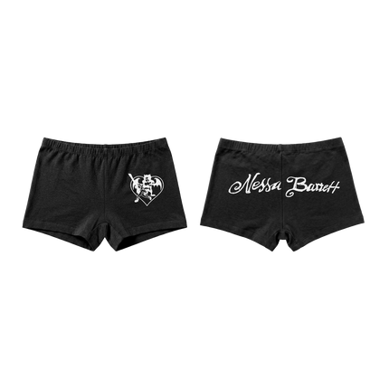 Tough Love Black Shorts | Nessa Barrett