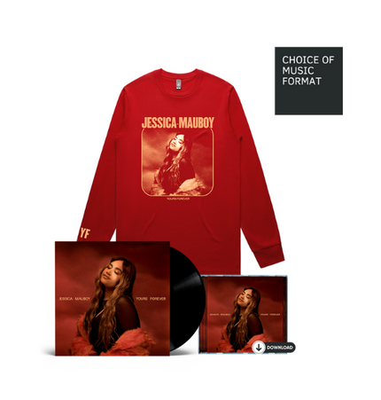 Yours Forever Red Long Sleeve Bundle | Jessica Mauboy