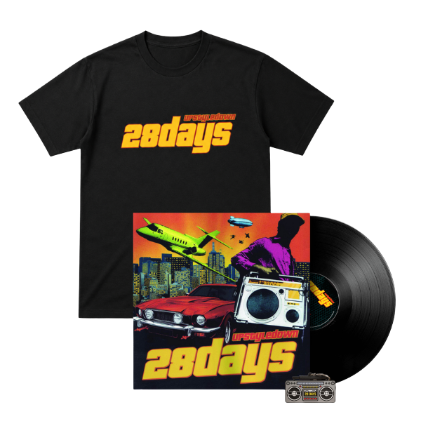 Upstyledown (Vinyl) & Tee Bundle with Keyring