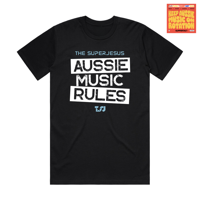 Aussie Music Rules T-Shirt