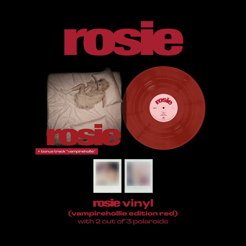 rosie vinyl (vampirehollie edition red) | ROSÉ