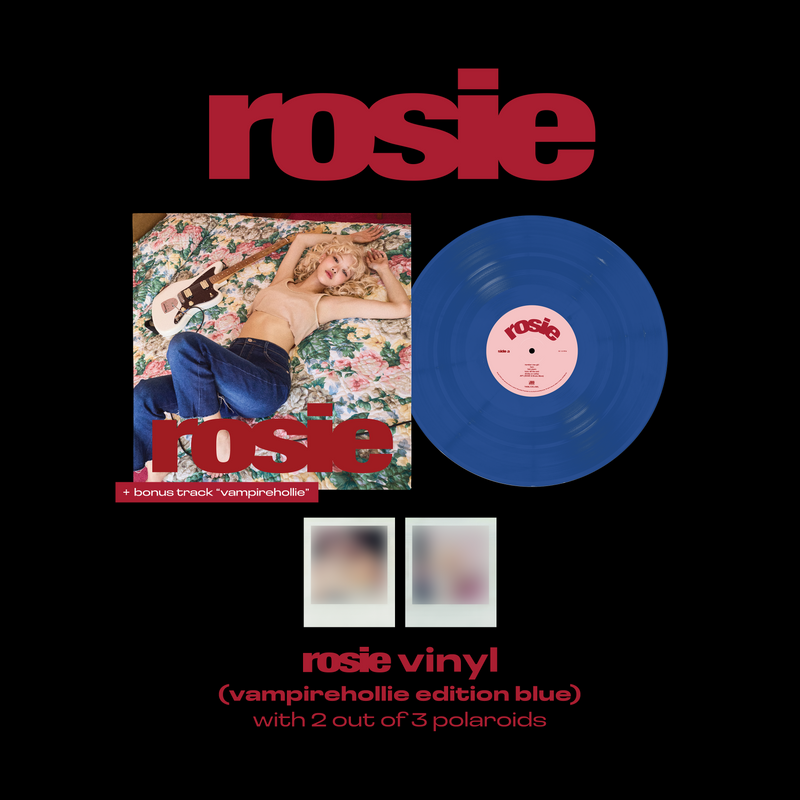 rosie vinyl (vampirehollie edition blue) | ROSÉ