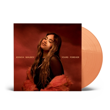 Yours Forever Peach Marble Vinyl + Signed Artcard