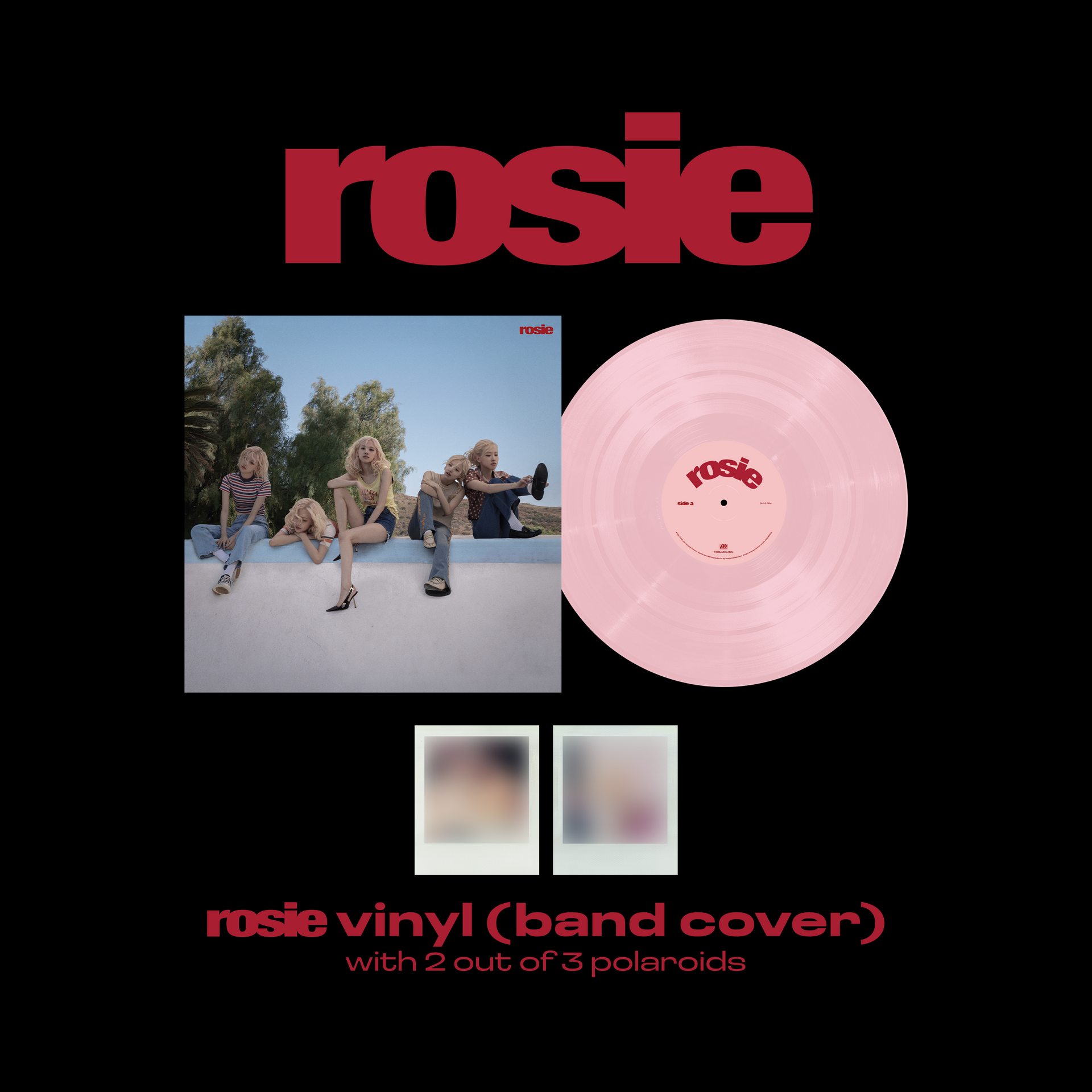 rosie vinyl (band cover) | ROSÉ – Warner Music Australia Store