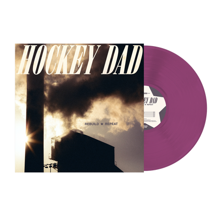 ‘Rebuild Repeat’ Purple Vinyl | Hockey Dad