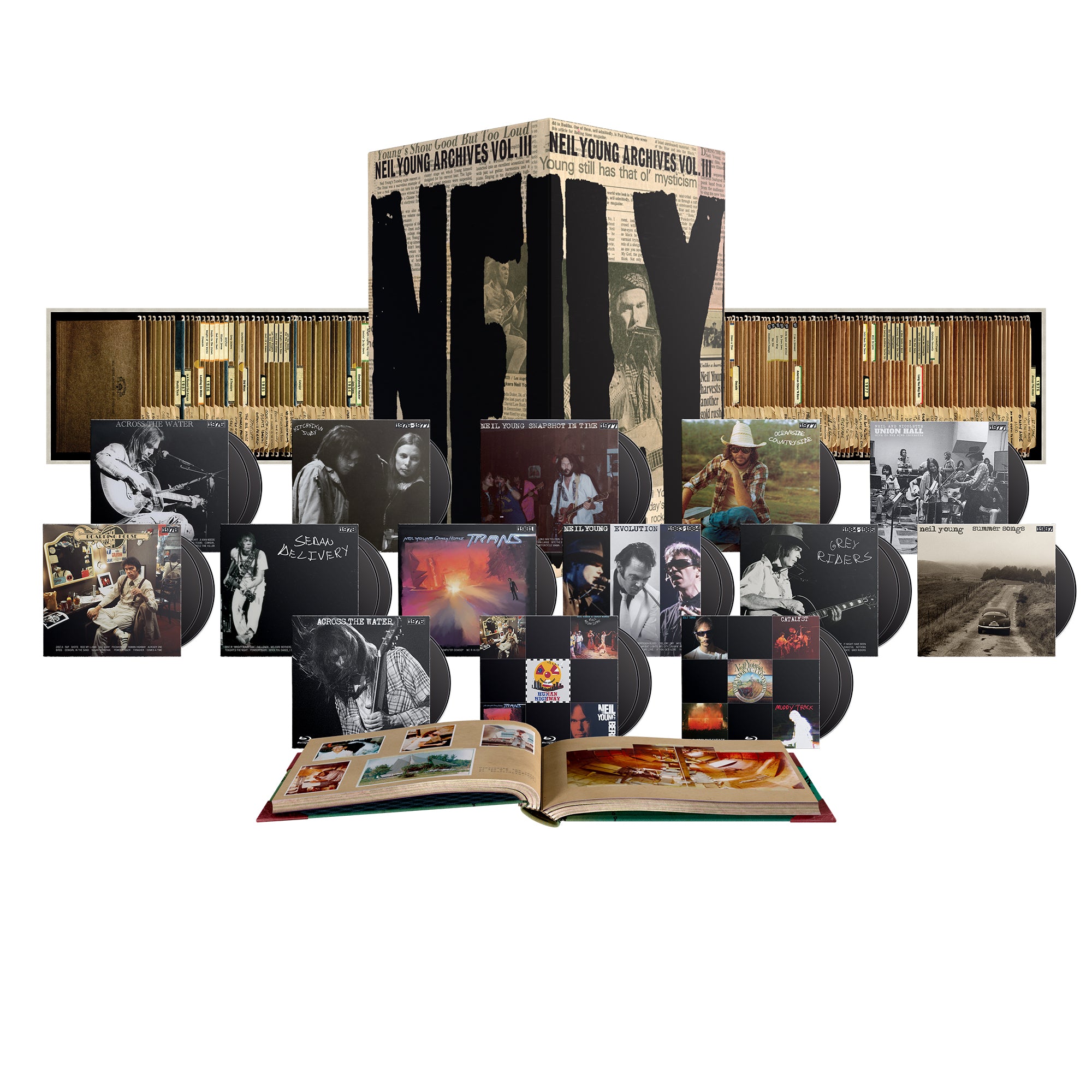 Neil Young: Archives Vol. III - 17 CD BOX SET | Neil Young – Warner ...