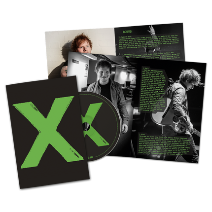 x (10th Anniversary Edition) Deluxe CD Zine | Ed Sheeran