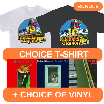 50th Anniversary T-Shirt + Choice of 3 Vinyl