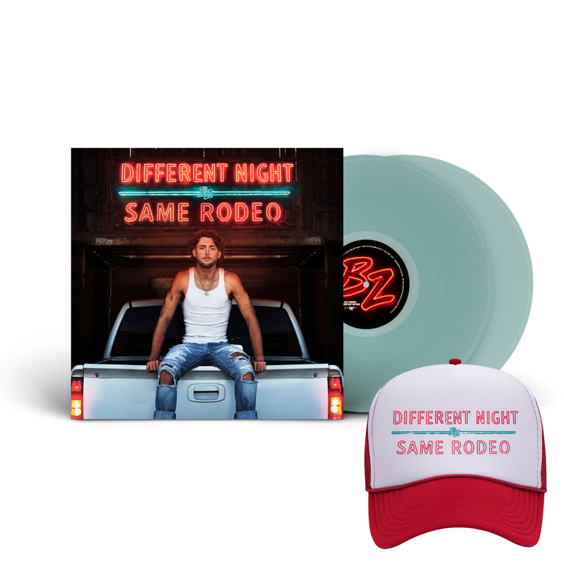 Different Night Same Rodeo Fan Pack - Vinyl + "Different Night Same Rodeo" Hat | Bailey Zimmerman