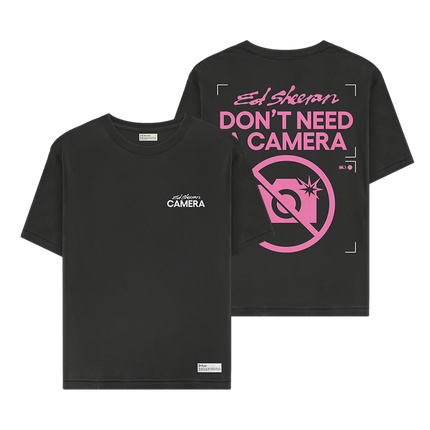 Camera T-Shirt | Ed Sheeran