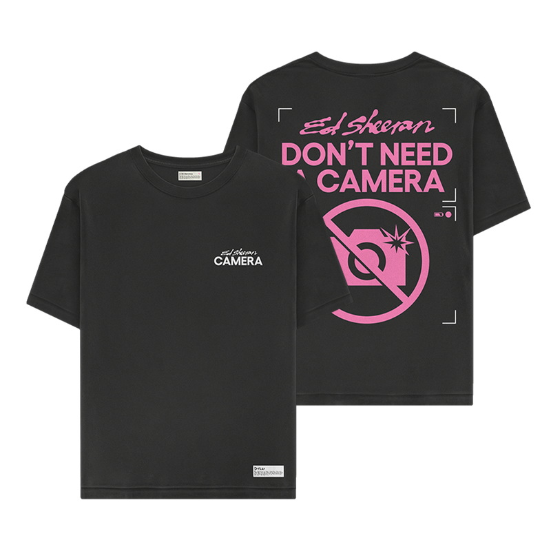Camera T-Shirt | Ed Sheeran