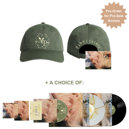 Florescence Cap Green with Choice of Music & Signed Art Card | Maisie Peters