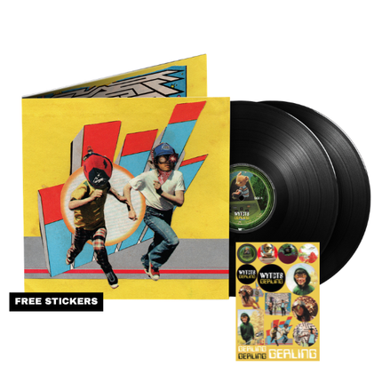 When Young Terrorists Chase The Sun (2LP Black Vinyl) with Free A4 Sticker-Sheet | Gerling