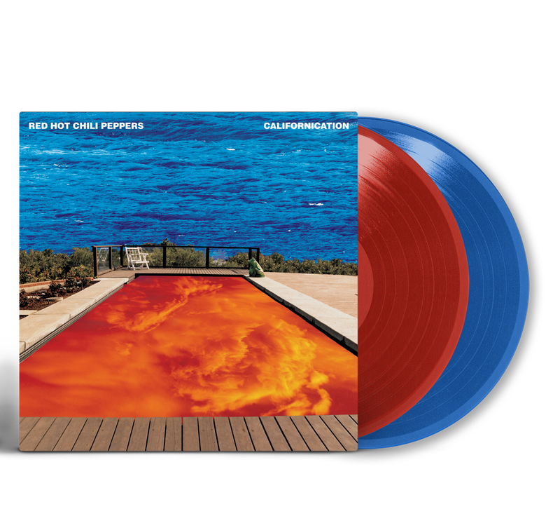 Californication (2LP Red & Ocean Blue Vinyl) 25th Anniversary Vinyl